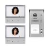 Intercom System for Home | 2 Apartment WiFi Video Door Bell | 2 x 7" Monitors, Door Release - DX4722S/ID