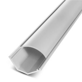 Wire Trak Corner Duct Raceway FE0201150CD-W 2-3/16" - 6ft, White