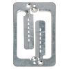 Cmple - Drywall Bracket Single-Gang Standard Wall Plate - Includes Drywall Screws – Metal