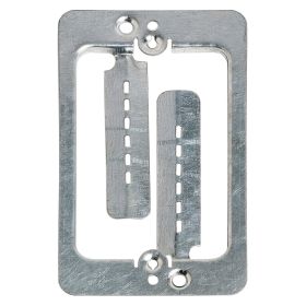 Cmple - Drywall Bracket Single-Gang Standard Wall Plate - Includes Drywall Screws – Metal