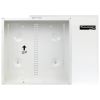 Wavenet - 14 Inch Structured Wiring Enclosure with Screw-on Door for Home Low Voltage Wiring, Fully Metal – White