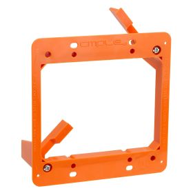 Low Voltage Mounting Bracket 2 Gang Multipurpose Drywall Mounting Wall Plate Bracket – Dual Gang