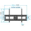 Heavy-Duty Tilt TV Wall Mount for 37"-70" LCD/LED/Plasma TV's