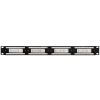 Cmple - 24 Port Enhanced Cat5e Network Patch Panel, Cat 5 Rackmount Wall Mount Category 5e Bracket Surface 110 Type (568A/B Compatible)