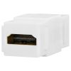 Keystone Jack - HDMI Female to Female Coupler - White