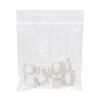 Blank Insert For F Type Connector - 10pcs Pack White