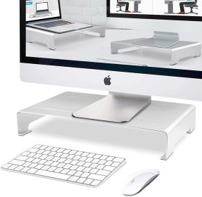 Monitor Stand Riser; RAINBEAN Custom Size Monitor Riser/Computer Stand for Home Office Business w/Sturdy Platform