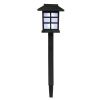 6pcs White LED Solar Lantern Torch Light Garden Landscape Lighting