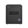 Safe Box, Home Safe with Fireproof Waterproof Bag, Anti-Theft Digital Security Safe Box with Smart Alert System, Removable Shelf, Mute Function