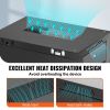 VEVOR 6U Wall Mount Network Server Cabinet, 15.5'' Deep, Server Rack Cabinet Enclosure, 200 lbs Max. Ground-mounted Load Capacity