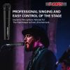 5 CORE Professional Dynamic Vocal Microphone Neodymium Cardioid Unidirectional Handheld Mic for Singing Karaoke Steel Mesh Grille Metal Body With ON O