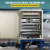VEVOR NEMA Enclosure, 20 x 16 x 8 inches, NEMA 4X Fiberglass Steel Electrical Box