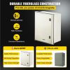 VEVOR NEMA Enclosure, 20 x 16 x 8 inches, NEMA 4X Fiberglass Steel Electrical Box
