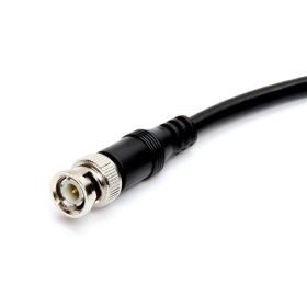 Cmple RG59U 50 Feet BNC Male to BNC Male, 75 Ohm, Coaxial BNC to BNC Video Cable, 50FT Black