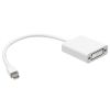 Cmple - Mini Display Port to DVI Cable - Mini DP Male to DVI Female Video Adapter – 6 Inches, White
