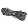 Cmple - Telephone Cord 25ft Phone Cord for Landline Male to Male 6P6C RJ12 Cable for 3 Lines Home Phone, Fax, DSL Modem, Router, Printer - Gray