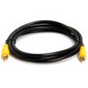 Cmple - 6FT RCA Subwoofer Cable (1 RCA Male to 1 RCA Male Composite Audio/Video Cord) S/PDIF Coaxial Cable, Digital Aud