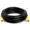 Cmple - 25FT RCA Subwoofer Cable (1 RCA Male to 1 RCA Male Composite Audio/Video Cord) S/PDIF Coaxial Cable, Digital Aud