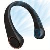 1pc Hanging Neck Fan; Portable Cooling Neck Fan; Adjustable; 360Â° Cooling; Super Quiet; No Blade Fan Design