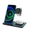 3 In 1 Fast Charging Station; Folding Wireless Charger Stand For IPhone 14; 13; 12; 11/Pro/Max/Mini/Plus; X; XR; XS/Max; SE; 8/Plus; Apple Watch 1-8;