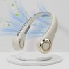 Bladeless Neck Fan with 180Â° Mountain Wind Cooling -Hands-Free Wearable & Ultra-Quiet, USB Rechargeable for Travel, Gym
