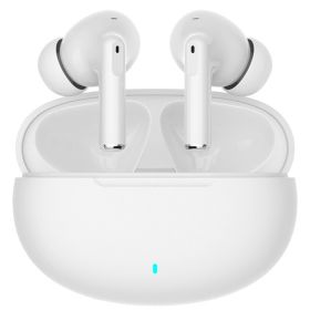 Wireless Bluetooth Headset In-Ear Gaming Low Latency Ultra Long Life High Sound Quality Headphones (Color: White)