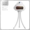 1Pc Portable Handheld Leaves USB Charging Octopus Strollers Fan Outdoor Bicycle Clip Fan