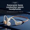 Real bone conduction bluetooth headset 32G memory not into the ear sports running anti-drop headphones