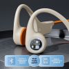 Real bone conduction bluetooth headset 32G memory not into the ear sports running anti-drop headphones