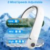Portable Neck Fan Hands-free Cooling Neck Fan with 3 Speeds 360ÂºAir Flow Adjustable Neck Width for Home Office Travel Dormitory