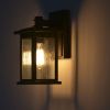 2 Pack outdoor wall light