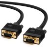 Cmple VGA SVGA Cable Gold Plated Connectors Male to Male Support Full HD Displays HDTVs Monitors Projectors