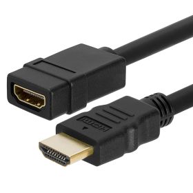 Cmple HDMI Extension Cable Male to Female Support 3D 4K x 2K Resolution HDMI Cable Extender with Ethernet (Option: 10 Feet)