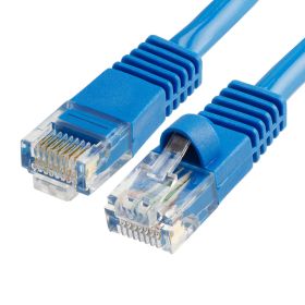 Cat5e Ethernet Cable (Option: 3ft Blue | UTP, 350 MHz, 1Gbps, RJ45 LAN | Network Patch Cable)