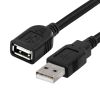 Cmple High Speed USB 2.0 Extension Cable Flexible USB Extender Cord A Male to A Female Adapter Cable