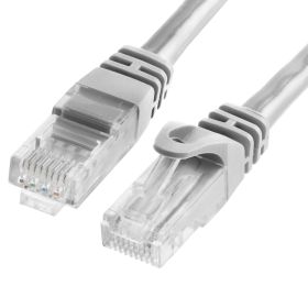Cat6 Ethernet Cable (Option: 75ft Gray | 10Gbps, RJ45 LAN, 550 MHz, UTP | Network Patch Cable)
