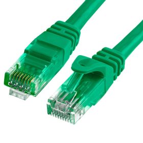 Cat6 Ethernet Cable (Option: 5ft Green | 10Gbps, RJ45 LAN, 550 MHz, UTP | Network Patch Cable)