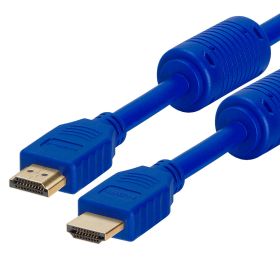 Cmple HDMI Cable 3FT High Speed HDTV Ultra HD (UHD) 3D, 4K @60Hz, 18Gbps 28AWG HDMI Cord Audio Return (Option: 3 Feet Blue)