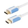 Cmple White HDMI Cable - 4K HDMI 2.0 Cable Ultra High Speed HDTV Cord with 3D HDR & Ethernet channel HDMI to HDMI Male
