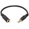 Cmple 3.5mm 1/8inch Stereo Audio Aux Headphone Cable Extension Cord Male to Female