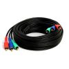 Cmple 3 RCA Male to 3RCA Male RGB Component Video Cable For HDTV