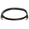 Cmple Digital Coaxial Cable F Type Male RG6 Coax Digital Audio Video with F Connector Pin Satellite Cord