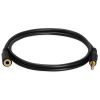 Cmple 3.5mm 1/8inch Stereo Audio Aux Headphone Cable Extension Cord Male to Female