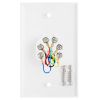 Wall Plate Jacks 6P6C