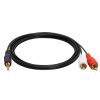 Cmple 3.5mm Male Stereo to 2 Male RCA Audio Adapter Cable