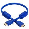 Cmple HDMI Cable 1.5FT High Speed HDTV Ultra HD (UHD) 3D, 4K @60Hz, 18Gbps 28AWG HDMI Cord Audio Return
