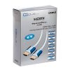 Cmple White HDMI Cable - 4K HDMI 2.0 Cable Ultra High Speed HDTV Cord with 3D HDR & Ethernet channel HDMI to HDMI Male