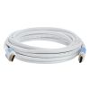 Cmple White HDMI Cable - 4K HDMI 2.0 Cable Ultra High Speed HDTV Cord with 3D HDR & Ethernet channel HDMI to HDMI Male